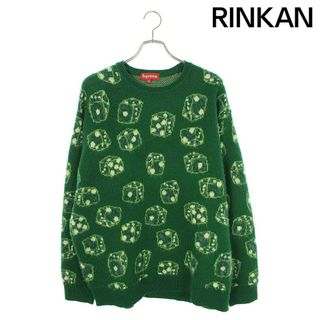 シュプリーム(Supreme)のシュプリーム  22AW  Dice Sweater ダイス総柄ニット メンズ XL(ニット/セーター)