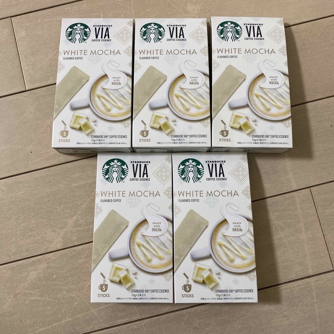 Starbucks Coffee(スターバックスコーヒー)のまゆりんさん専用ページ　スターバックス　ホワイトモカ　5箱セット 食品/飲料/酒の飲料(コーヒー)の商品写真