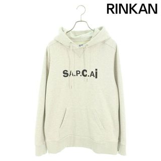 アーペーセー ×サカイ Sacai  21SS  HOODIE TAIYO 21E2-COEON-M27655 サイドジッププルオーバーパーカー メンズ XL