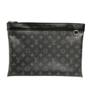 LOUIS VUITTON - 　ルイ・ヴィトン LOUIS VUITTON ポシェット ディスカバリー Ｍ62291 モノグラム エクリプス モノグラム エクリプス メンズ クラッチバッグ