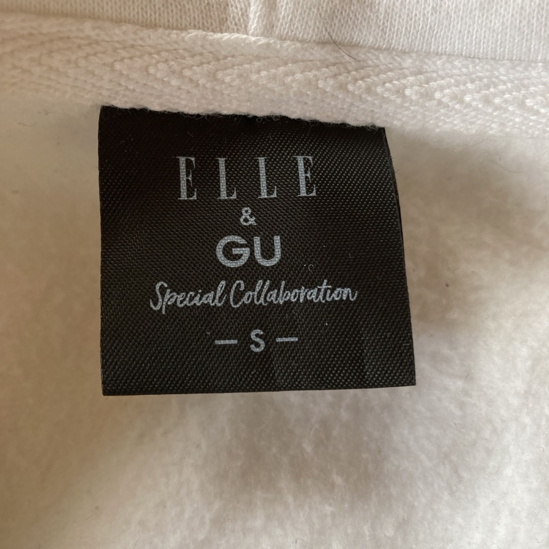 GU(ジーユー)のELLE&GU ジップパーカー レディースのトップス(パーカー)の商品写真