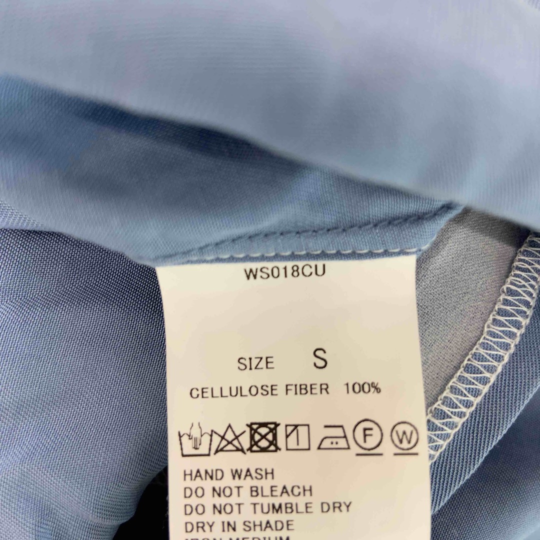 PILGRIM ピルグリム メンズ 長袖シャツ　胸ポケット　青 メンズのトップス(シャツ)の商品写真