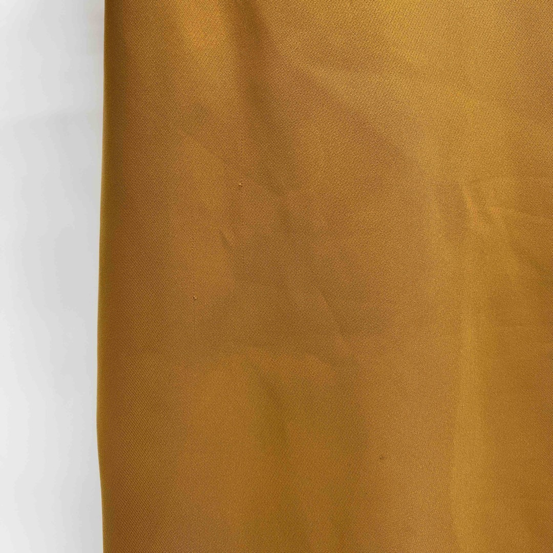 Capis　カピス　オレンジ系　マリーゴールドカラー　縁取り　体系カバー　スリーブワンピース　ジャンパースカート レディースのワンピース(ひざ丈ワンピース)の商品写真