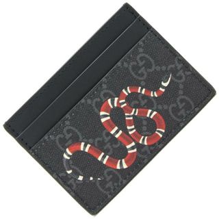 グッチ(Gucci)の グッチ カードケース GGスプリーム スネークプリント(名刺入れ/定期入れ)