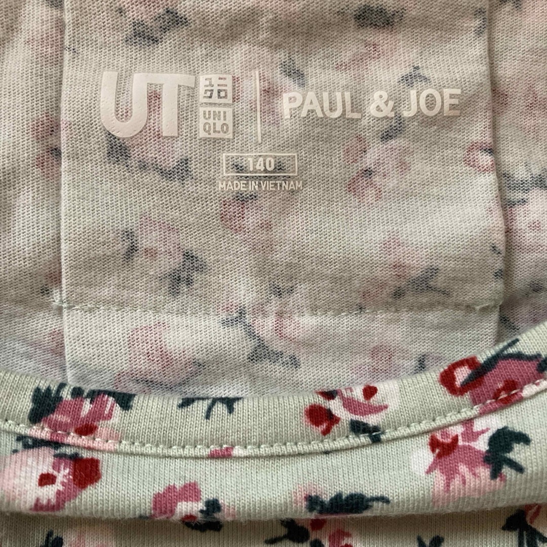 UNIQLO(ユニクロ)のユニクロ×PAUL &JOE ワンピース キッズ/ベビー/マタニティのキッズ服女の子用(90cm~)(ワンピース)の商品写真