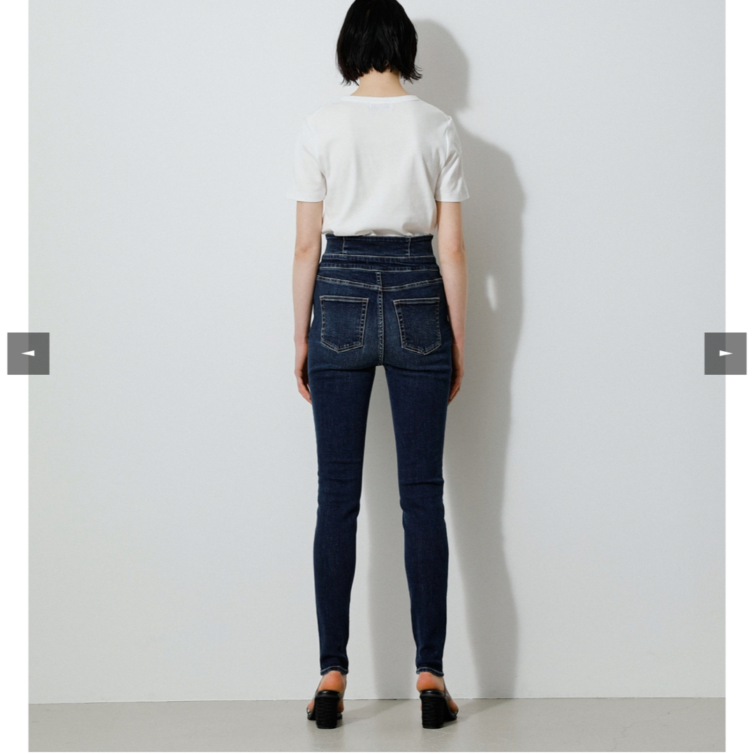 moussy(マウジー)のmoussy ハイウエストデニムスキニー レディースのパンツ(デニム/ジーンズ)の商品写真