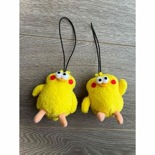 ポインコ(ポインコ)のドコモ　docomo ポインコ　ぬいぐるみ　ストラップ(ノベルティグッズ)