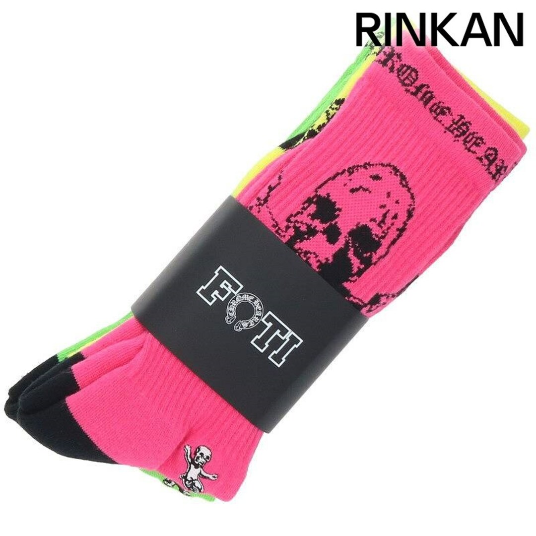 Chrome Hearts(クロムハーツ)のクロムハーツ  SOCKS FOTI 3PK FOTI靴下ソックス メンズ M メンズのレッグウェア(ソックス)の商品写真