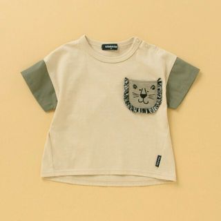 クレードスコープ ポケットライオンTシャツ 100