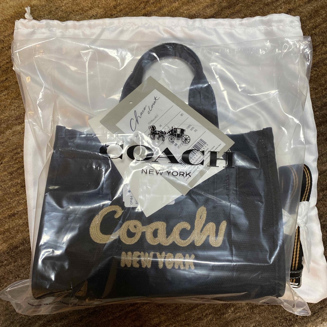 COACH(コーチ)の極美品　コーチ　キャンバストートバッグ レディースのバッグ(トートバッグ)の商品写真