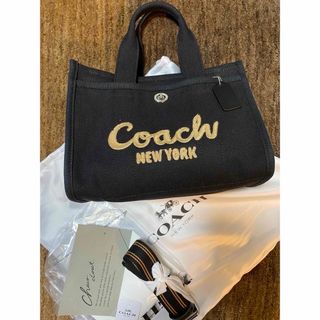 COACH - 【美品】コーチ シグネチャー トートバッグ 黒 15013 大容量