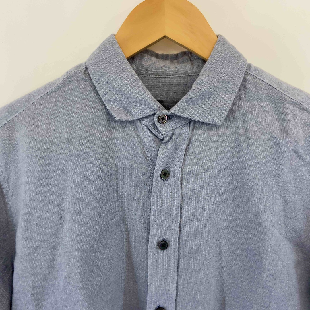 ヴィンテージ メンズ ブルー 長袖シャツ メンズのトップス(シャツ)の商品写真