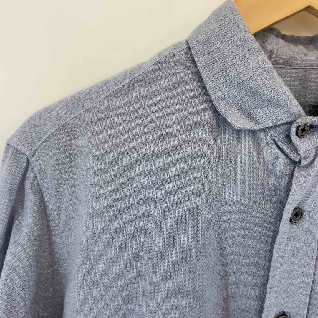 ヴィンテージ メンズ ブルー 長袖シャツ メンズのトップス(シャツ)の商品写真