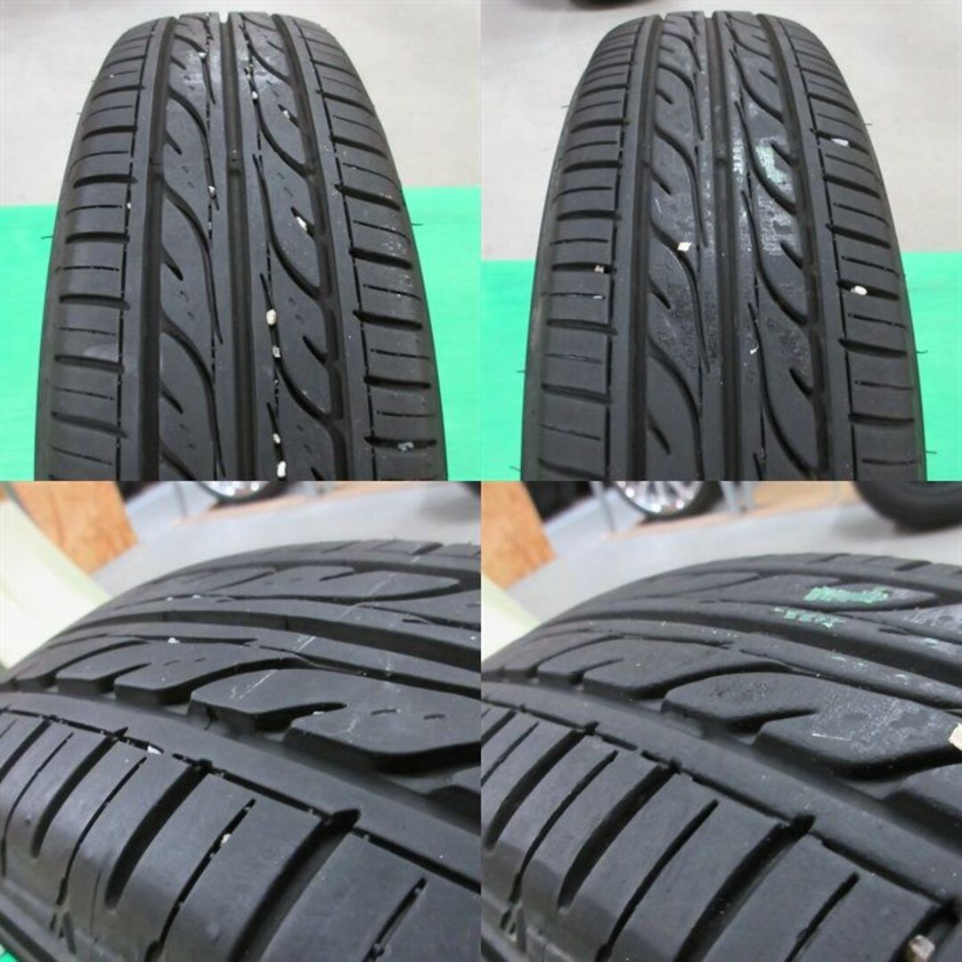 スズキ(スズキ)のスペーシア純正 155/65R14 2021年バリ山夏タイヤ アルト ワゴンR 自動車/バイクの自動車(タイヤ・ホイールセット)の商品写真