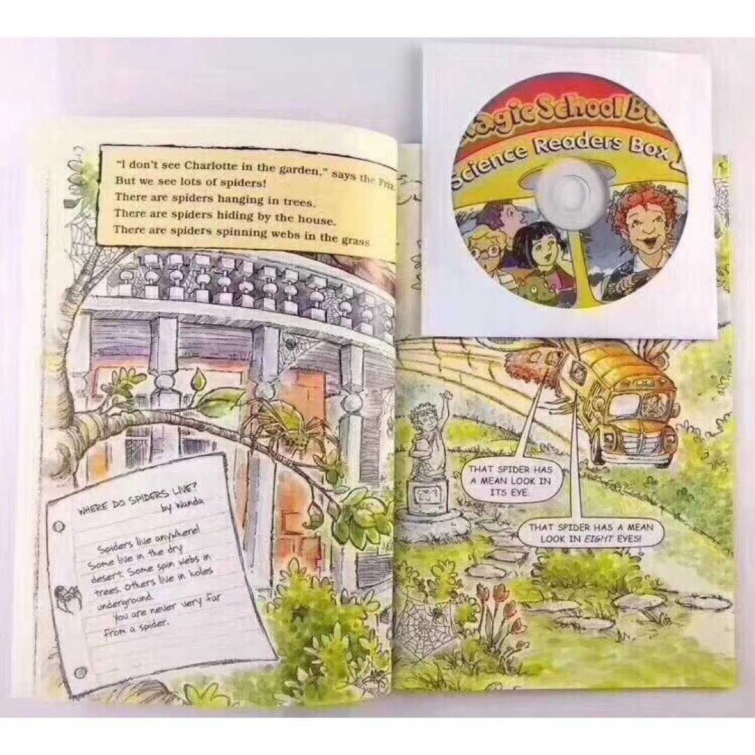 Disney(ディズニー)のThe magic school bus　マジックスクールバス　マイヤペン対応 エンタメ/ホビーの本(絵本/児童書)の商品写真
