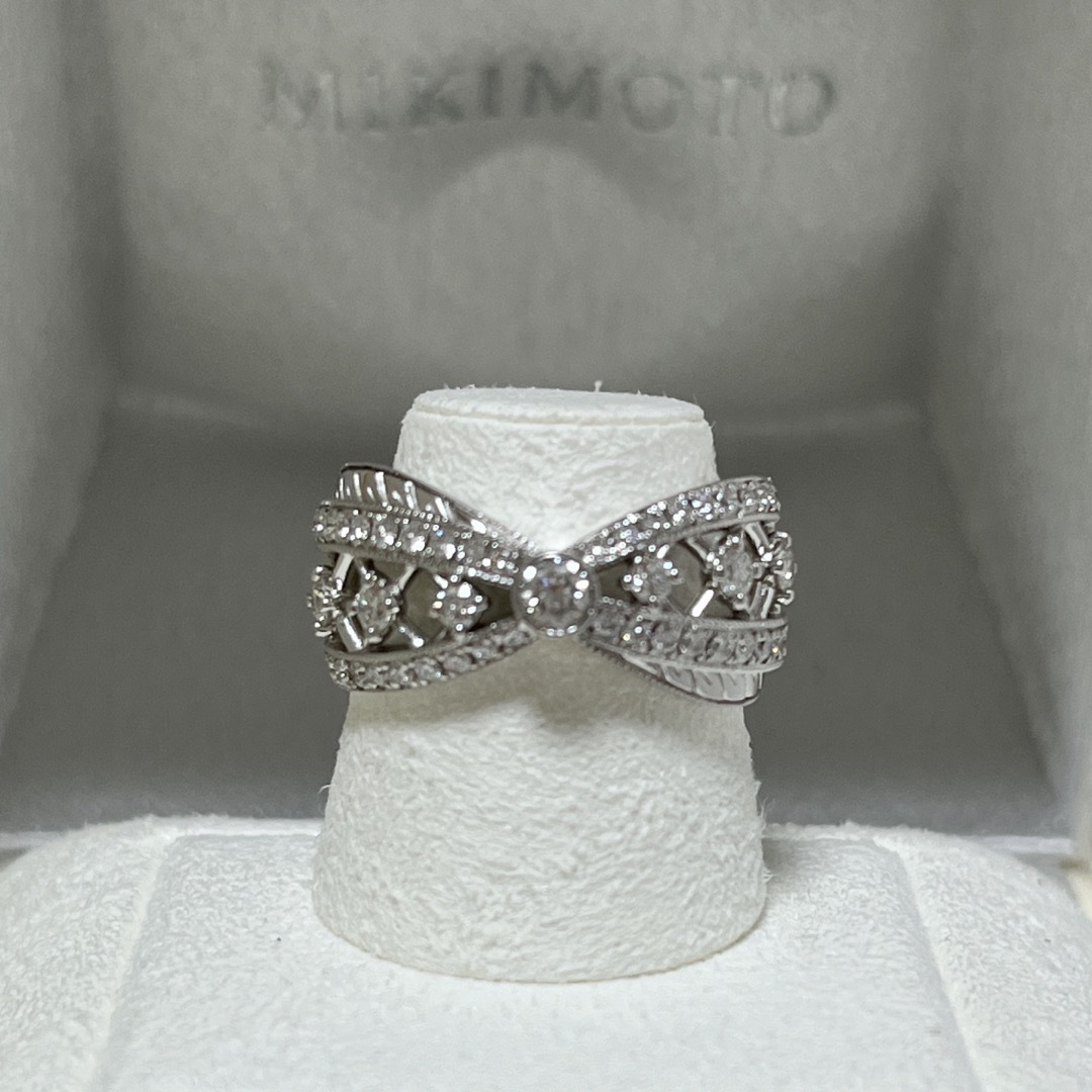 MIKIMOTO(ミキモト)のミキモト　コルテージュ　ダイヤモンドリング　8号　0.48ct  PT950 レディースのアクセサリー(リング(指輪))の商品写真