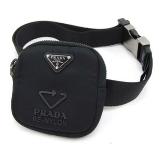 プラダ(PRADA)の プラダ ウエストポーチ 1CN076 ブラック ナイロン(ボディバッグ/ウエストポーチ)