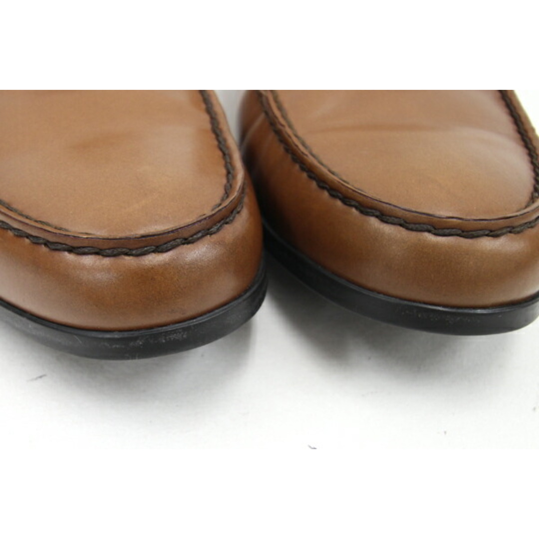 PRADA(プラダ)の プラダ メンズシューズ ブラウン レザー サイズ7.5 メンズの靴/シューズ(スニーカー)の商品写真
