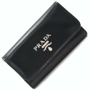 プラダ(PRADA)の プラダ 6連キーケース 1M0222 ブラック レザー(キーケース)