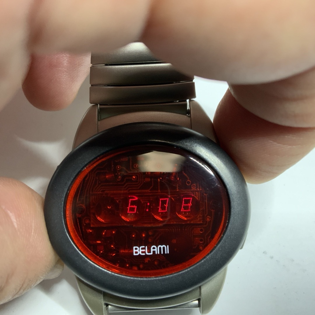 BELAMI   QUARTZ  LED  Watch   クオーツ腕時計 メンズの時計(腕時計(デジタル))の商品写真