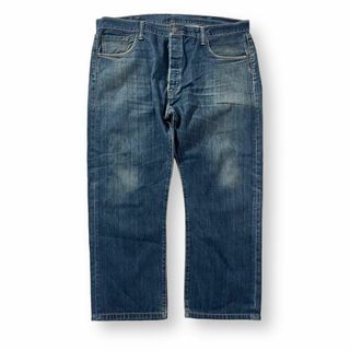 リーバイス(Levi's)の良色 リーバイス 501 ダークインディゴ デニム w40 大きいサイズ 古着(デニム/ジーンズ)