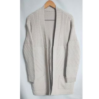 ザラ(ZARA)の☆新品　未使用！☆ロング　カーディガン　手編み風　ザラ　ZARA(カーディガン)