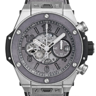 ウブロ(HUBLOT)のウブロ ビッグバン ウニコ ベルルッティ アルミニオ 世界100本限定 Ref.421.NX.0500.VR.JBER21 未使用品 メンズ 腕時計(腕時計(アナログ))