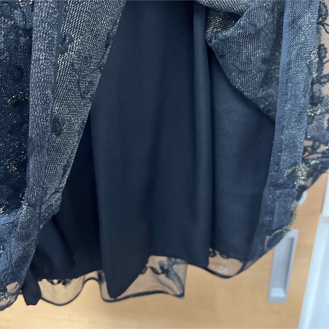 ダーマコレクション　シフォンスカート　可愛い レディースのスカート(ひざ丈スカート)の商品写真