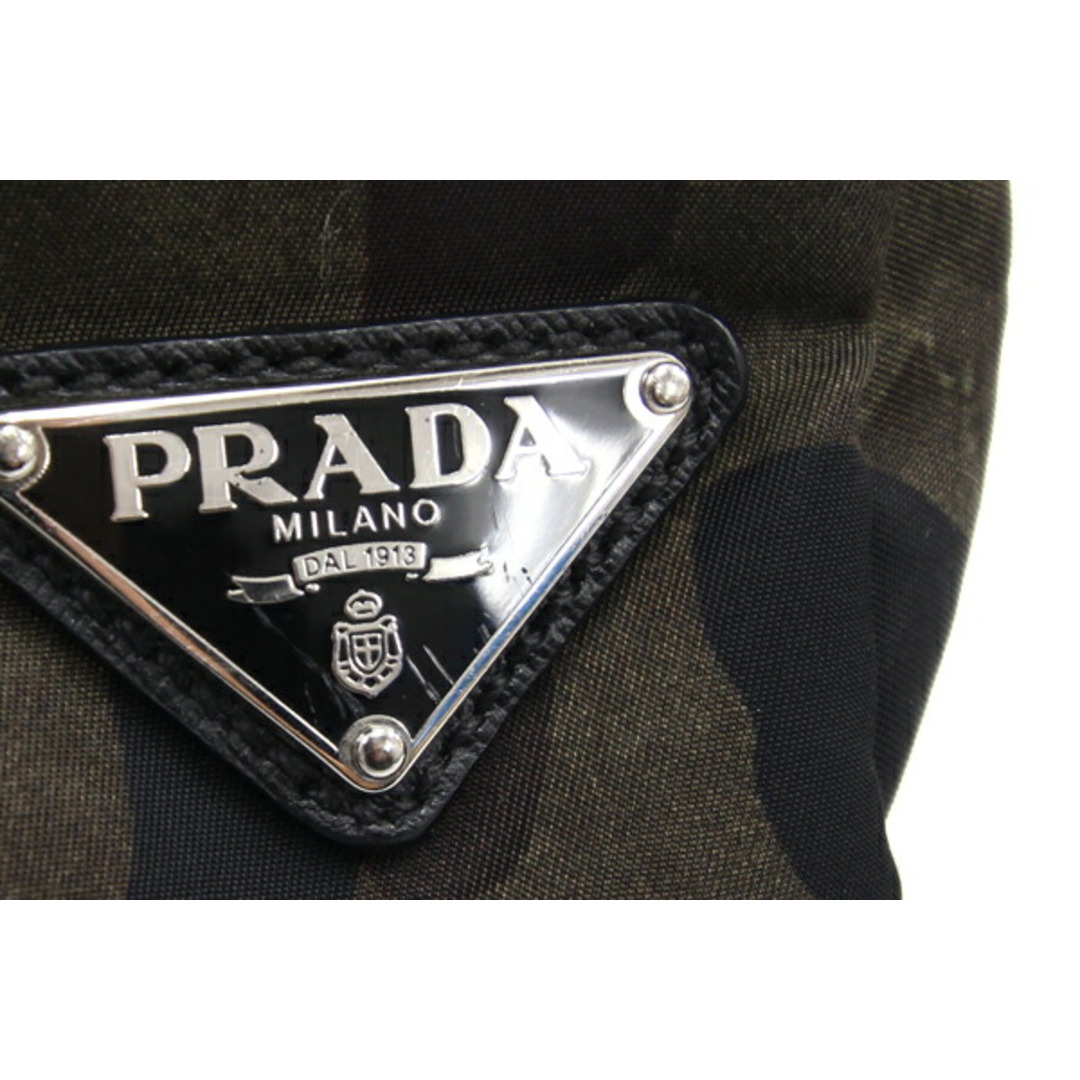 PRADA(プラダ)の プラダ バックパック VZ0051 カーキ ブラウン レディースのバッグ(リュック/バックパック)の商品写真