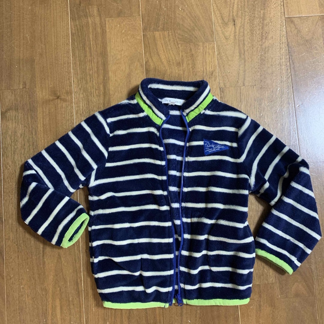 3can4on(サンカンシオン)のフリース付きウィンドブレーカー キッズ/ベビー/マタニティのキッズ服男の子用(90cm~)(ジャケット/上着)の商品写真