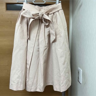 ジルスチュアート(JILLSTUART)のジルスチュアート  可愛い　スカート　リボン　りぼん(ひざ丈スカート)