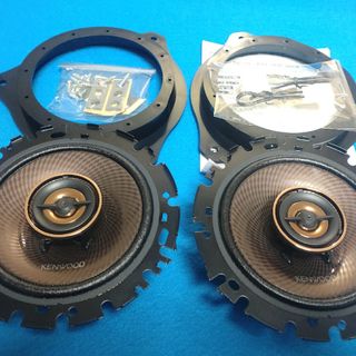 ケンウッド(KENWOOD)のスズキイグニス(FF21S) 社外F/Rスピーカー+純正ブラケット+車種別説(カーオーディオ)