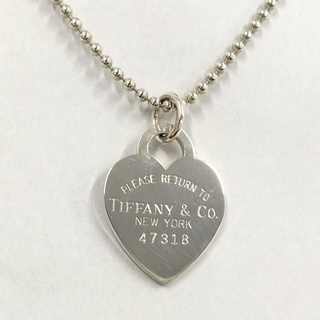 ティファニー(Tiffany & Co.)のTIFFANY＆Co. ネックレス リターン トゥハート ボールチェーン ロゴ(ネックレス)