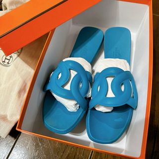 エルメス(Hermes)のHERMES エルメス アロハ サンダル 38(サンダル)