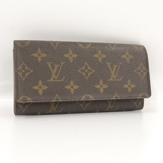 ルイヴィトン(LOUIS VUITTON)のLOUIS VUITTON ポルト 円 3カルトクレディ 二つ折り長財布(財布)