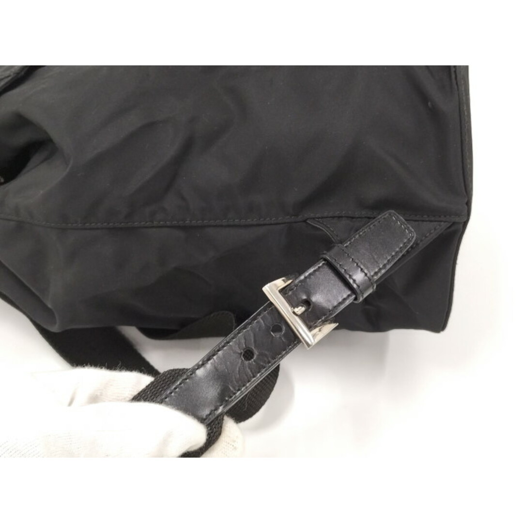 PRADA(プラダ)のPRADA リュックサック バックパック ナイロン ブラック B4650 レディースのバッグ(リュック/バックパック)の商品写真