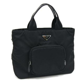 プラダ(PRADA)の プラダ ハンドバッグ 1BG354 ブラック ナイロン(ハンドバッグ)