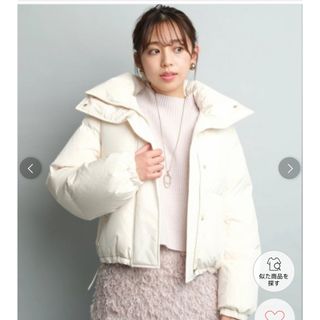 JUSGLITTY - セール✧︎新品✧︎♡︎ジャス♡︎撥水ショートダウン　ホワイト　M