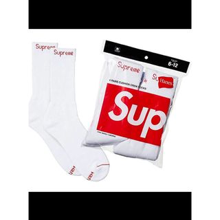 Supreme - Supreme Hanes Crew Socks