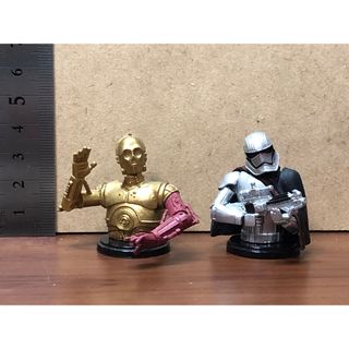 スターウォーズ　チョコエッグ　オマケ　C3-PO    キャプテンファズマ(SF/ファンタジー/ホラー)