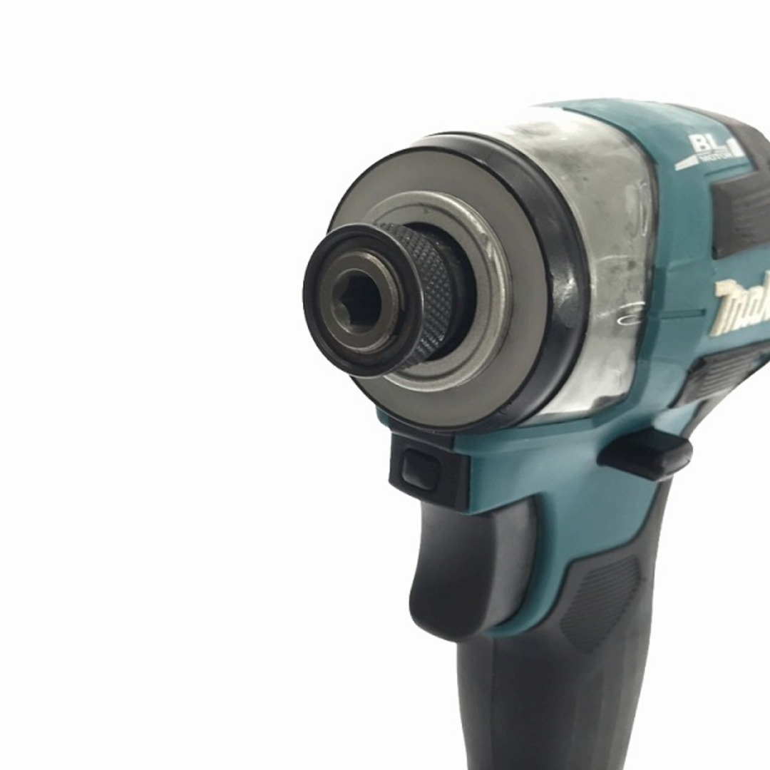 Makita(マキタ)の☆中古美品☆makita マキタ 18V 充電式インパクトドライバ TD173DRGX 青/ブルー バッテリー2個(18V 6.0Ah) 充電器 ケース付 87378 自動車/バイクのバイク(工具)の商品写真