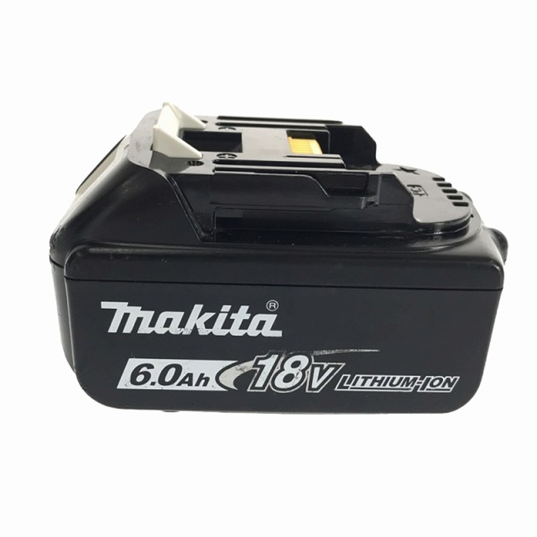 Makita(マキタ)の☆比較的綺麗です☆makita マキタ 18V 6.0Ah 純正 リチウムイオンバッテリー BL1860B 残量表示付 リチウムイオン電池 蓄電池 87395 自動車/バイクのバイク(工具)の商品写真