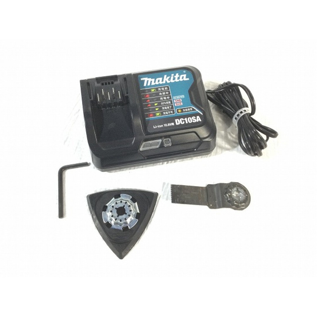 Makita(マキタ)の☆中古品☆makita マキタ 10.8V 充電式マルチツール TM30D アタッチメントケース 充電器付き 87604 自動車/バイクのバイク(工具)の商品写真