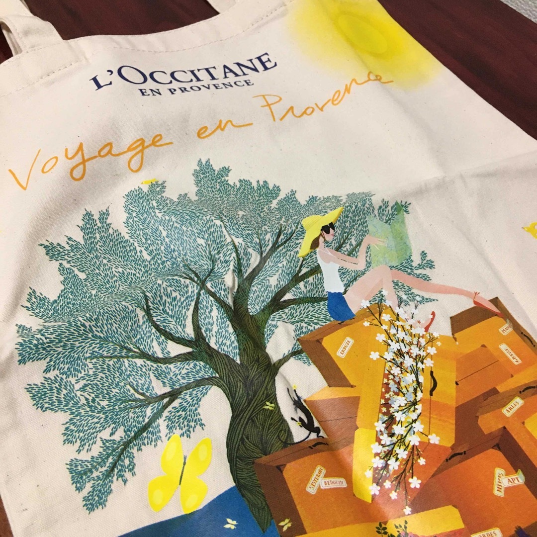 L'OCCITANE(ロクシタン)のロクシタン  エコバッグ レディースのバッグ(トートバッグ)の商品写真