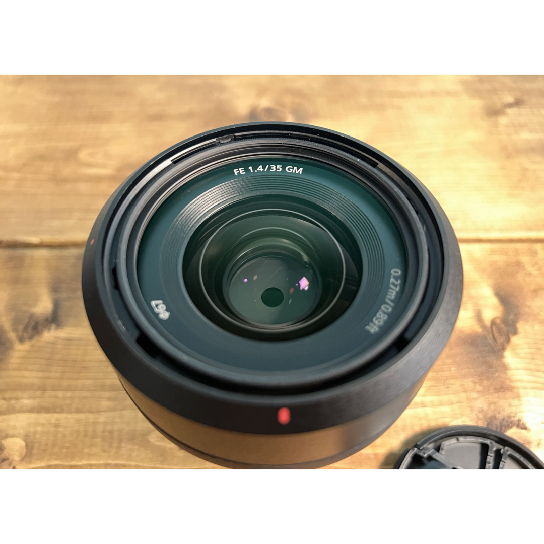 SONY SEL35F14GM 35mm F1.4 GM ☆フィルター付き スマホ/家電/カメラのカメラ(レンズ(単焦点))の商品写真