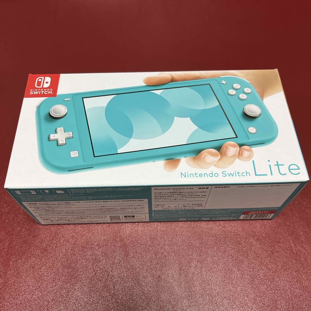 Nintendo Switch(ニンテンドースイッチ)の【最安値】【新品未開封】Switchi Lite ターコイズ エンタメ/ホビーのゲームソフト/ゲーム機本体(携帯用ゲーム機本体)の商品写真