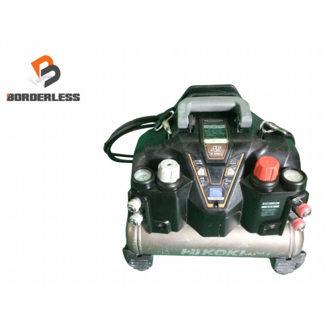 日立 - ☆中古品☆ HIKOKI ハイコーキ 8L 高圧/常圧エア 日立 - ☆中古品☆ HIKOKI ハイコーキ 8L 高圧/常圧エア