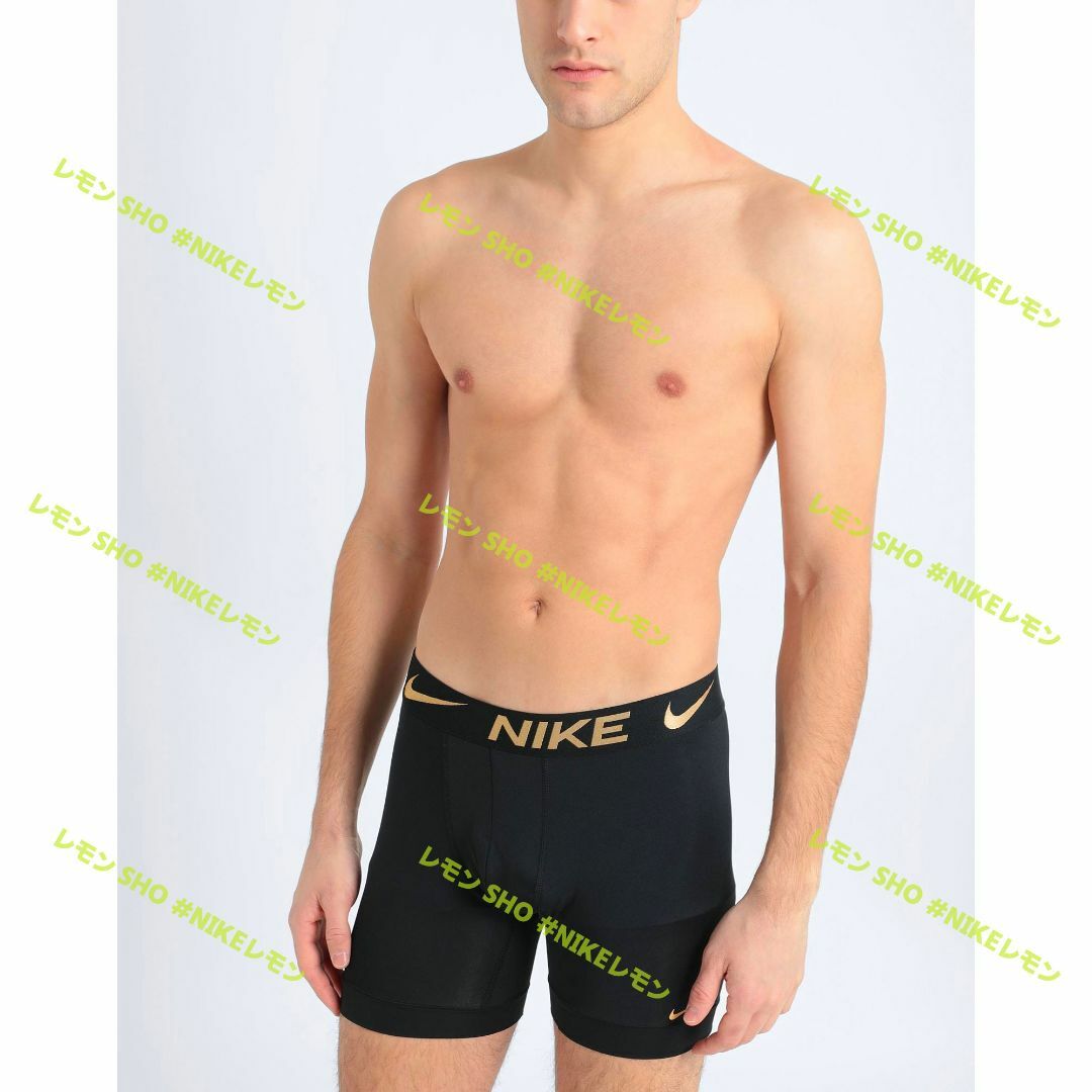 NIKE(ナイキ)のNIKE ナイキ ロング丈ボクサーパンツ Sサイズ 3色3枚セット メンズのアンダーウェア(ボクサーパンツ)の商品写真