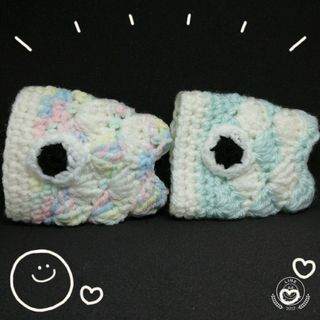 2個セット　鯉のぼり　アクリルたわし♡縦横約８ｃｍ(おもちゃ/雑貨)