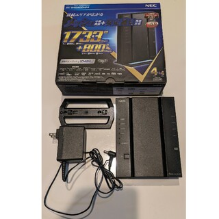 NEC 無線LANルーター  PA-WG2600HP4(PC周辺機器)